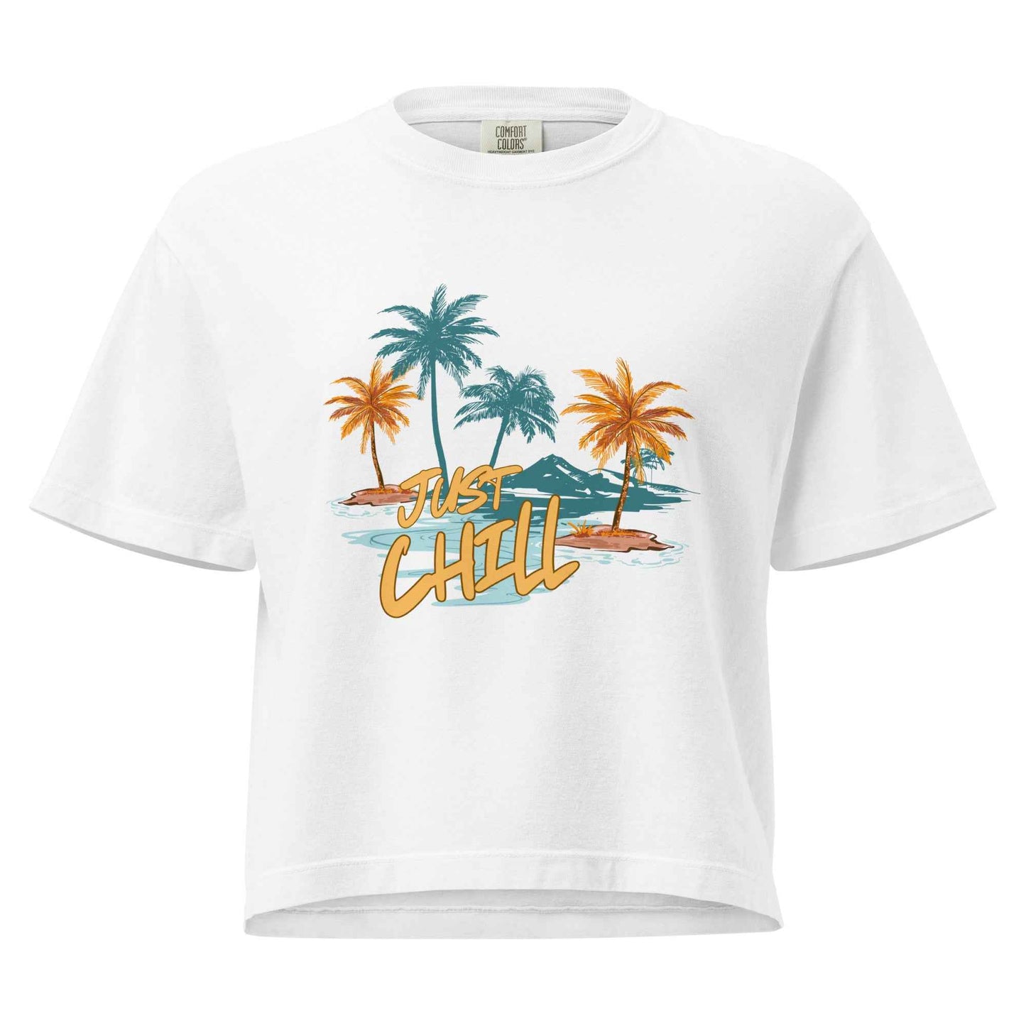 Women's Heavyweight Boxy Tee for Ultimate Comfort and Chill Style - Sapphire Brand